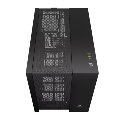 מארז Corsair 2500D AIRFLOW Mini-Tower mATX NO FANS Black – תמונה 4