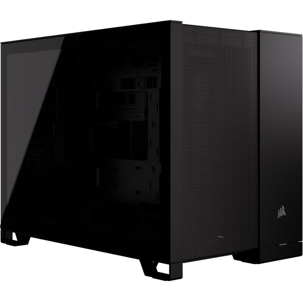 מארז Corsair 2500D AIRFLOW Mini-Tower mATX NO FANS Black – תמונת מוצר ראשית