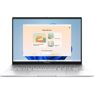 מחשב נייד ASUS Zenbook 14 UX3405CA-SU1225 Core Ultra 9 285H 32GB 1TB OLED Touch FreeDOS כסוף – תמונה 3