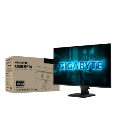 מסך גיימינג Gigabyte GS25F14 24.5 SS IPS 1Ms FHD 144hz HDR10 – תמונת מוצר ראשית