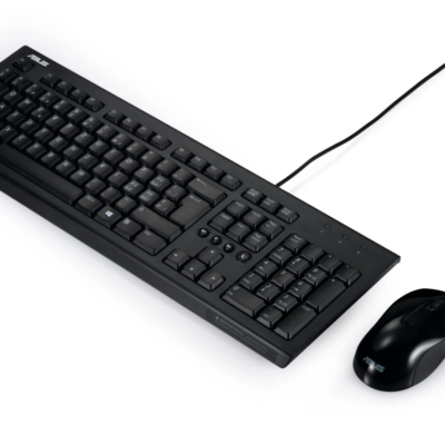 סט חוטי מקלדת ועכבר צבע שחור ASUS U2000A – תמונת מוצר ראשית