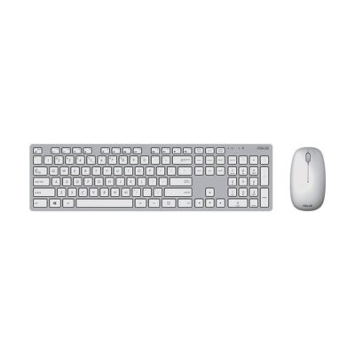סט מקלדת ועכבר אלחוטי ASUS W5000 Copilot White – תמונת מוצר ראשית