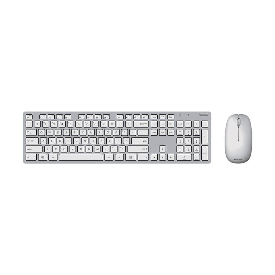 סט מקלדת ועכבר אלחוטי ASUS W5000 Copilot White – תמונת מוצר ראשית
