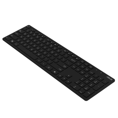 סט מקלדת ועכבר אלחוטיים ASUS W5000 Copilot Black W5000-BK – תמונה 6