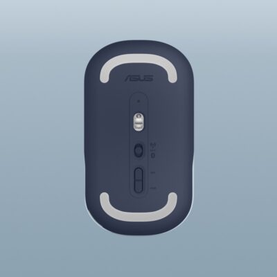עכבר אלחוטי ASUS MD100 Dark blue 2.4GHz BT – תמונה 2