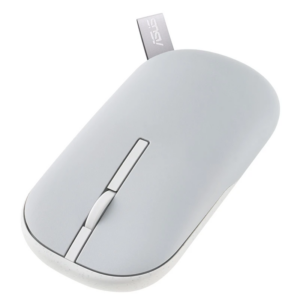 עכבר אלחוטי שקט ASUS Marshmallow Mouse MD100 Lite אפור 90XB07A0-BMU0F0