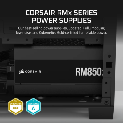 Corsair RM850x 850W Gold ATX 3.1 Fully Modular (CP-9020270-EU) – תמונה 2