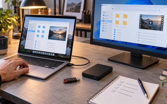 FAT32, exFAT או NTFS: פרמוט כונן USB בלי לאבד קבצים — מדריך Cfix