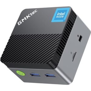 מחשב מיני GMKtec NucBox G5 Intel N97 12GB LPDDR5 256GB SSD Windows 11 Pro (NucBox G5)