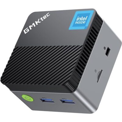מחשב מיני GMKtec NucBox G5 Intel N97 12GB LPDDR5 256GB SSD Windows 11 Pro (NucBox G5)