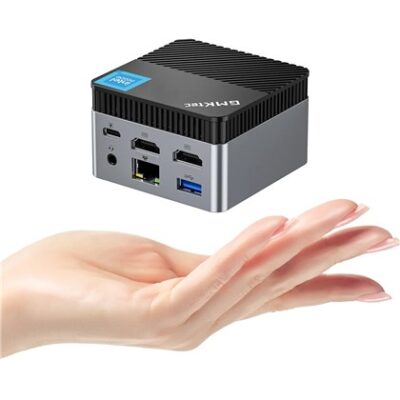 מחשב מיני GMKtec NucBox G5 Intel N97 12GB LPDDR5 256GB SSD Windows 11 Pro (NucBox G5) – תמונה 5