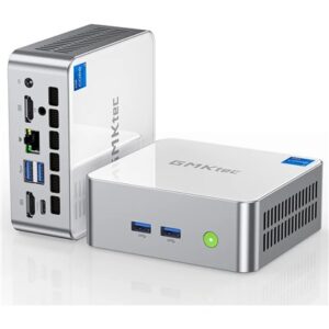 מחשב מיני GMKtec NucBox M3 Intel Core i5-12450H 16GB 512GB Windows 11 Pro (NucBox M3 White)