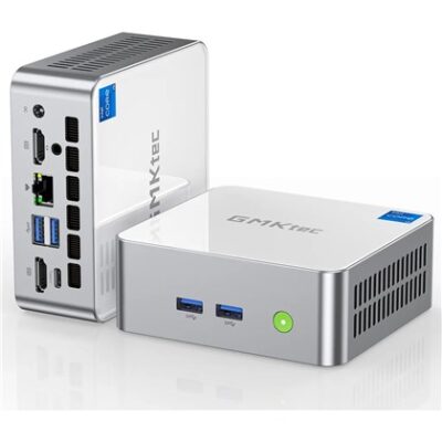 מחשב מיני GMKtec NucBox M3 Intel Core i5-12450H 16GB 512GB Windows 11 Pro (NucBox M3 White)