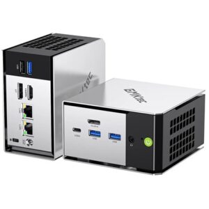 מחשב מיני GMKtec NucBox M8 AMD Ryzen 5 PRO 6650H 16GB 1TB Windows 11 Pro (AMD NucBox M8-1TB)
