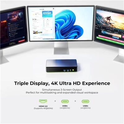 מחשב מיני GMKtec NucBox K13 Intel Core Ultra 7 256V 16GB 1TB Windows 11 Pro (Intel NucBox K13-1TB) – תמונה 5