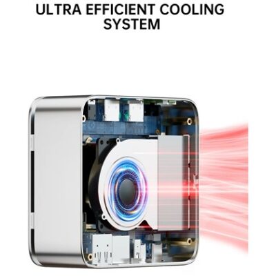 מחשב מיני GMKtec NucBox G10 AMD Ryzen 5 3500U 16GB 512GB Windows 11 Pro (AMD NucBox G10-512GB) – תמונה 3