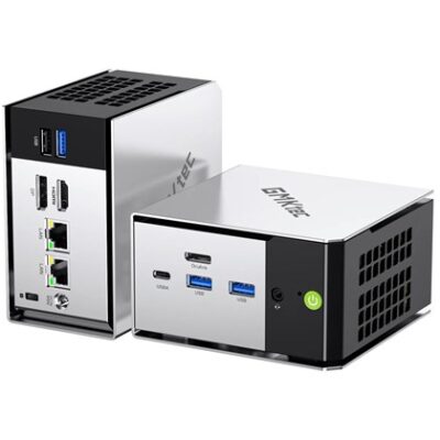 מחשב מיני GMKtec NucBox M8 AMD Ryzen 5 PRO 6650H 16GB 512GB Windows 11 Pro (AMD NucBox M8-512GB)