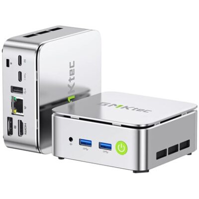 מחשב מיני GMKtec NucBox G10 AMD Ryzen 5 3500U 16GB 1TB Windows 11 Pro (AMD NucBox G10-1TB)