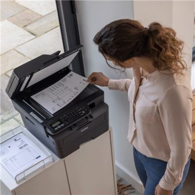 מדפסת לייזר משולבת Brother MFC-L2800DW שחור־לבן – תמונה 2