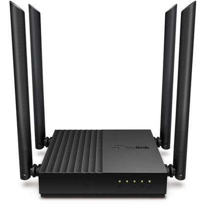 נתב TP-Link Archer C64 ‏Wi-Fi ‏AC1200 עם ארבע יציאות LAN ‏Gigabit