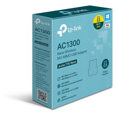 מתאם רשת אלחוטי TP-Link Archer T3U Nano ‏AC1300 בחיבור USB – תמונה 2