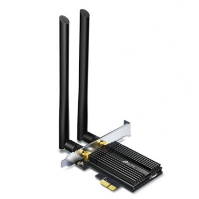 כרטיס רשת TP-Link Archer TX50E ‏PCIe עם Wi-Fi 6 ‏AX3000 ו־Bluetooth 5.0