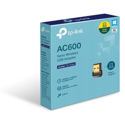 מתאם רשת אלחוטי TP-Link Archer T2U Nano ‏AC600 בחיבור USB – תמונה 2