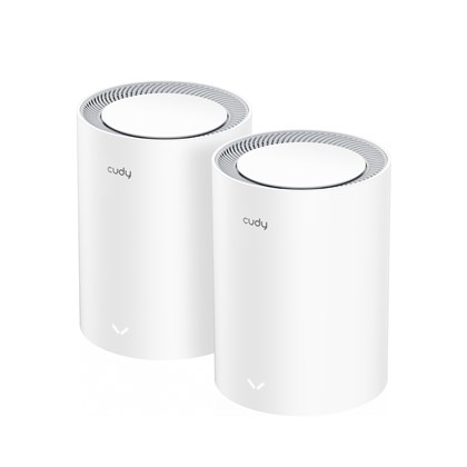 מערכת Mesh ‏Wi-Fi 7 ‏Cudy M3600 ערכת 2 יחידות BE3600