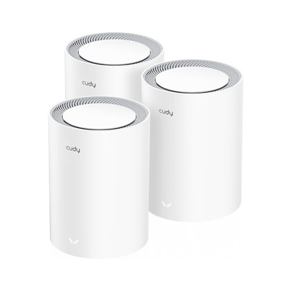 מערכת Mesh ‏Wi-Fi 7 ‏Cudy M3600 ערכת 3 יחידות BE3600
