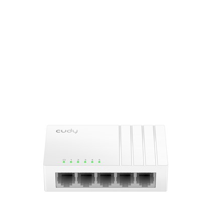 מתג רשת Cudy GS105U עם 5 יציאות Gigabit והזנת USB-C