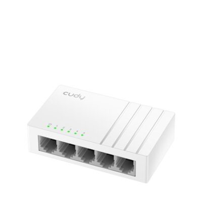 מתג רשת Cudy GS105U עם 5 יציאות Gigabit והזנת USB-C – תמונה 3