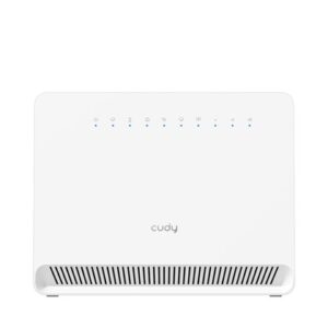 נתב סלולרי Cudy LT400V ‏4G עם Wi-Fi N300 וחיבור טלפון