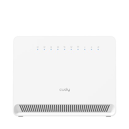 נתב סלולרי Cudy LT400V ‏4G עם Wi-Fi N300 וחיבור טלפון