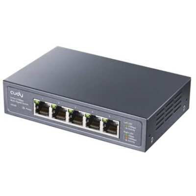 מתג רשת Cudy HS105-IL עם 5 יציאות Ethernet במהירות 2.5Gbps – תמונה 4