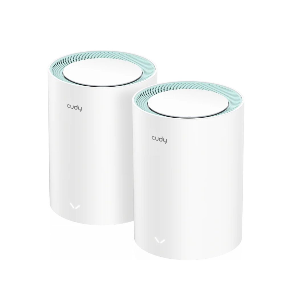 מערכת Mesh ‏Wi-Fi 6 ‏Cudy M1500 ערכת 2 יחידות AX1500
