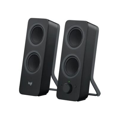 רמקולים Logitech Z207 סטריאו 2.0 עם Bluetooth בצבע שחור (980-001295)