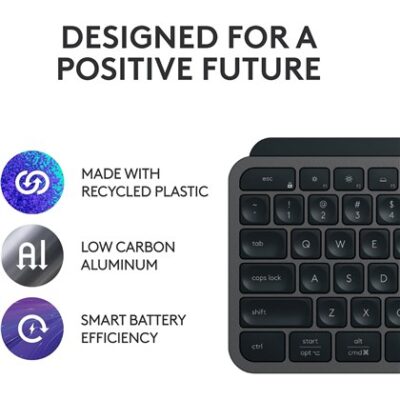 סט Logitech MX Keys S ועכבר MX Master 3S גרפיט (92001-161-40) – תמונה 5