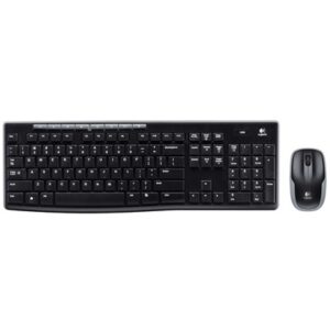 סט מקלדת ועכבר Logitech MK270 אלחוטי בפריסה ערבית (92000-452-99)
