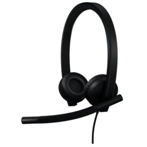 אוזניות Logitech H570e Stereo Teams עם מיקרופון USB-A (981-001430)