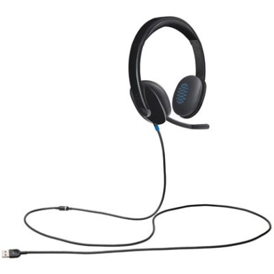 אוזניות Logitech H540 סטריאו עם מיקרופון USB-A (981-000480) – תמונה 3