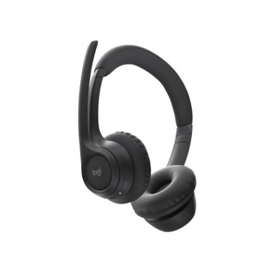 אוזניות Logitech Zone 300 אלחוטיות Bluetooth בצבע שחור (981-001407) – תמונה 5