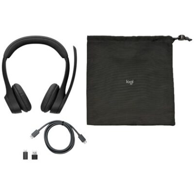 אוזניות Logitech Zone 305 Teams אלחוטיות עם מקלט (981-001451) – תמונה 2