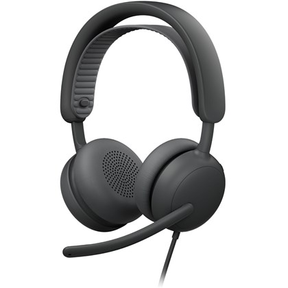 אוזניות Logitech Zone Wired 2 for Business Teams בצבע גרפיט (981-001615)