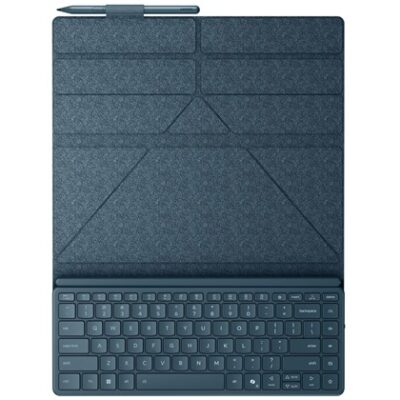 מחשב נייד Lenovo Yoga Book 9 14IAH10 83KJ001LIV — Intel Core Ultra 9 285H, 32GB LPDDR5X, 1TB SSD, שני מסכי OLED מגע בגודל 14 אינץ׳, 2880×1800 ו־120Hz כל אחד – תמונה 3