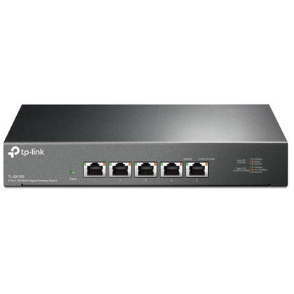 מתג רשת TP-Link TL-SX105 עם 5 יציאות Multi-Gig עד 10Gbps