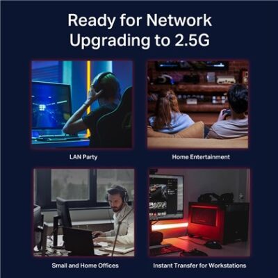 מתג רשת TP-Link TL-SG108-M2 עם 8 יציאות 2.5Gbps – תמונה 6