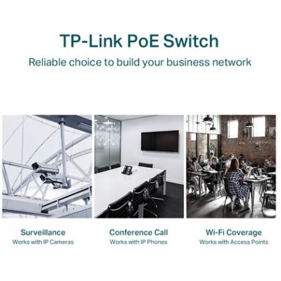 מתג TP-Link TL-SG1428PE עם 28 יציאות Gigabit, ‏24 PoE+ ותקציב 250W – תמונה 3