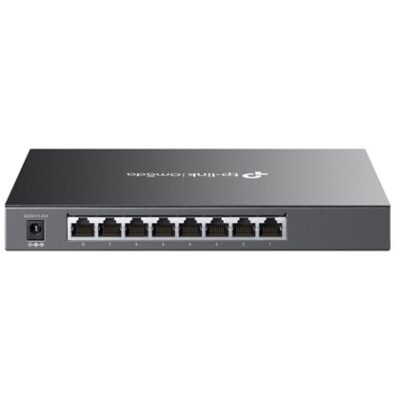 מתג מנוהל TP-Link Omada SG2008P עם 8 יציאות Gigabit ו־4 יציאות PoE+