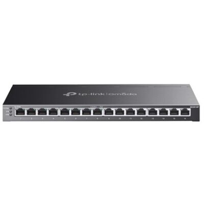 מתג מנוהל TP-Link Omada SG2016P עם 8 יציאות PoE+ ותקציב 120W