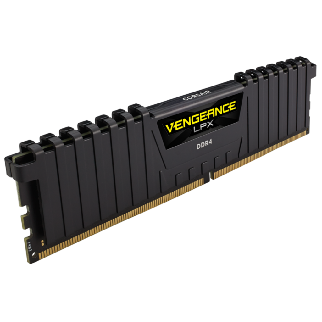 זיכרון Corsair Vengeance LPX 8GB DDR4 3200MHz C16 שחור – CMK8GX4M1E3200C16 – תמונת מוצר ראשית